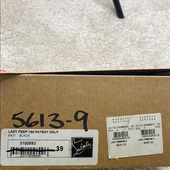 Christian Louboutin Lady peep 150 patent Calf - Picture 4 of 14